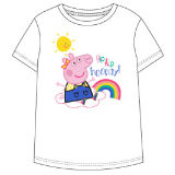 Girls Peppa Pig T-Shirt Rainbow