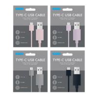 Type-C to USB Coloured Cable 1M