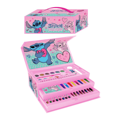 Official Lilo & Stitch 52 Piece Colouring Case