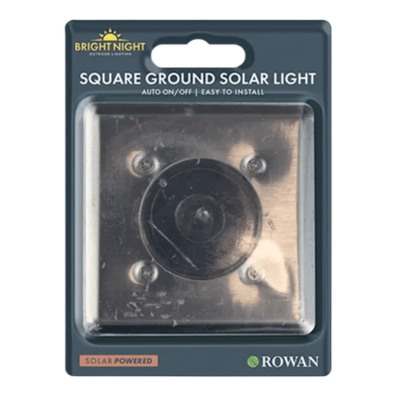 Solar Square Ground Light