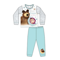 Toddler Girls Official Masha And The Bear Pyjamas