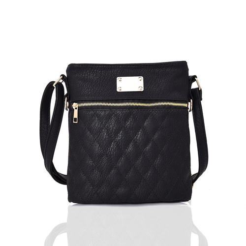 Maggie Quilted Cross Body Bag Black | Wholesale Bags & Purses ...