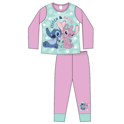 Official Older Girls Lilo & Stitch 'Stitch & Angel' Pyjamas