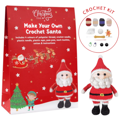 DIY Christmas Crochet Kit - Santa