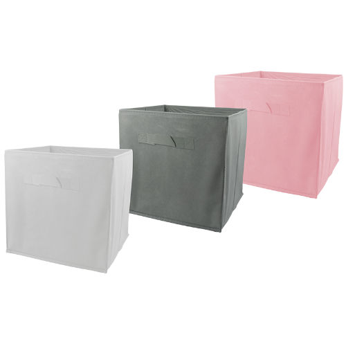 Plain Foldable Non Woven Storage Box - Trend