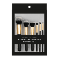 Essential Makeup Brush Set 6 Piece