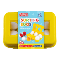 Little Learners Matching Eggs 6 Pack