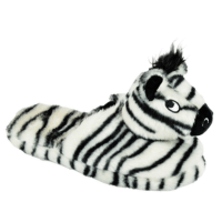 Ladies Novelty Zebra Slippers