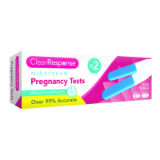 Clear Response Midstream Pregnancy Test 2 Pack