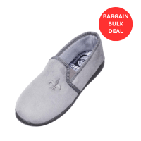 Mens Cool & Comfy Limited Edition Bernard Slippers Grey