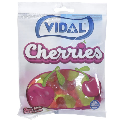 Jelly Cherry Sweets 100g Bag