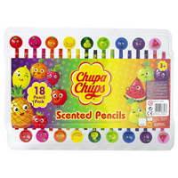 Chupa Chups 18 Scented Pencils With Erasers
