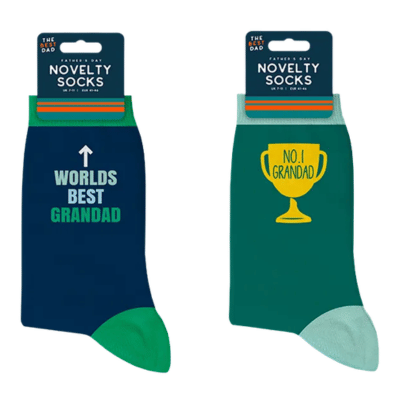 Fathers Day Grandad Novelty Socks