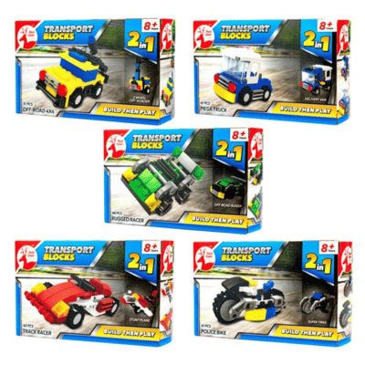 Build Then Play - Transport Blocks