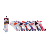 Ladies Prohike Trainer Socks Multi Block Designs