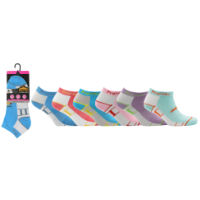 Ladies ProHike 3 Pack Trainer Socks Coloured Top