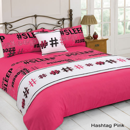 Wholesale Bedding Bed in a Bag Dreamscene Importer Hashtag Pink