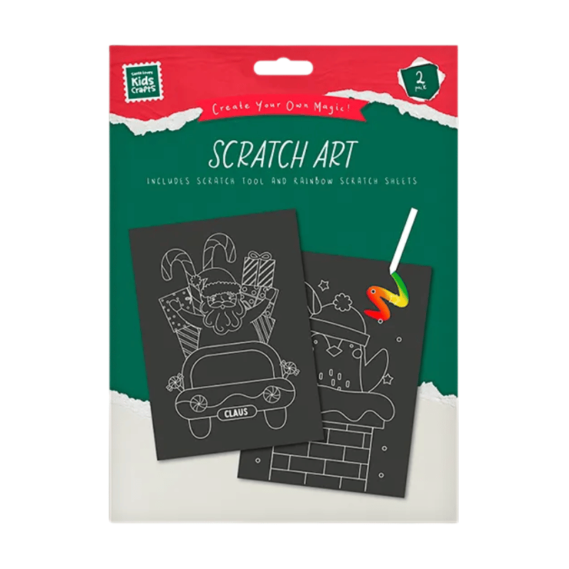 Xmas Scratch Art