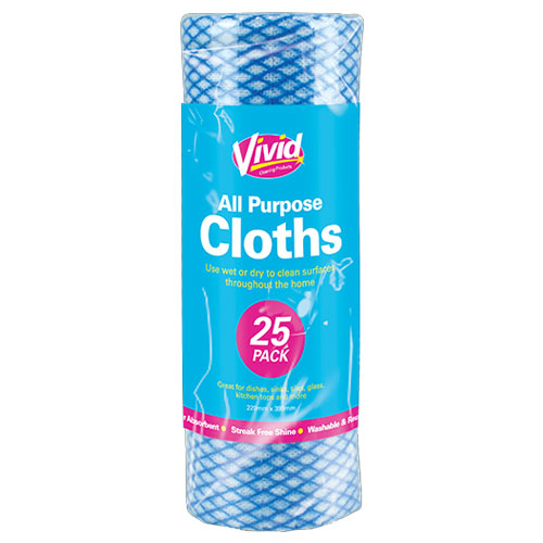 Multi Purpose Cloth Roll 25 Pack