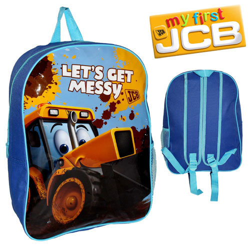 Official Joey JCB Arch Backpack With Mesh Blue