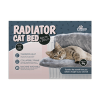 Faux Fur Radiator Cat Bed