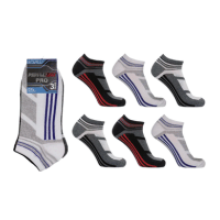 Mens Performax Pro Foot Stripe Trainer Socks