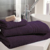 Egyptian Cotton Hampton Bath Towels Purple