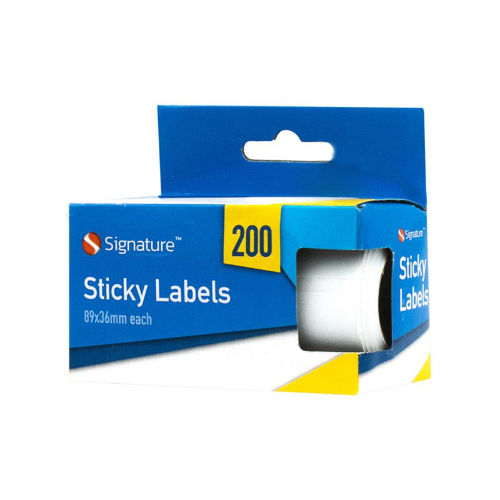 Sticky Labels 200 Pack