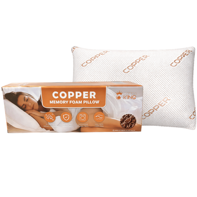 Copper Memory Foam Boxed Pillow