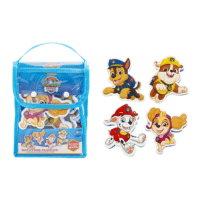 Official Paw Patrol Bathtime Foam Puzzles In Carry Bag