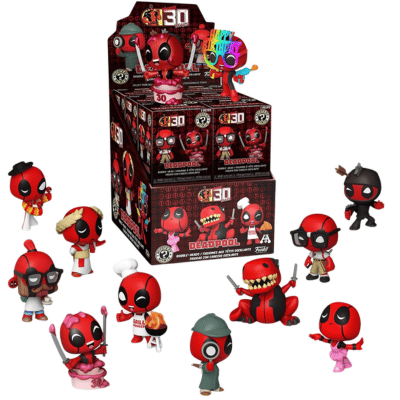 Official Funko Mystery Mini - Marvel Deadpool 30th - 1 of 12 to Collect - Styles Vary - Collectable