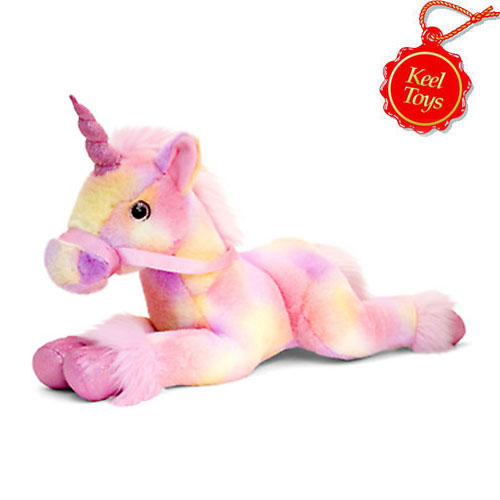 rainbow unicorn soft toy