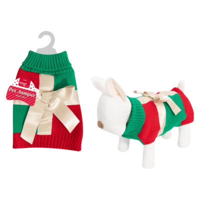 Christmas Present Pet Jumper Small 30cm
