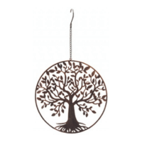 Metal Tree Of Life Hanger Bronze