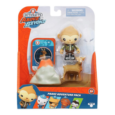 Official Octonauts Above and Beyond - Paani Adventure Pack - 7cm Toy Figure Playset With Accessories