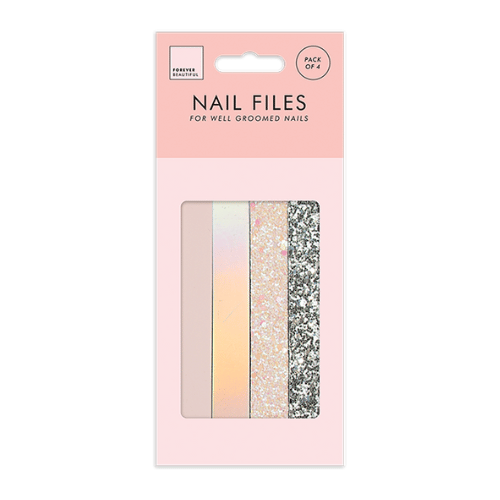Forever Beautiful Nail Files 4 Pack