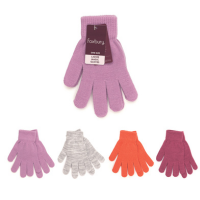 Ladies Thermal Magic Gloves Assorted Colours