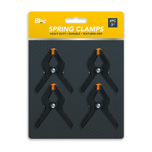 Spring Clamps 4 Pack