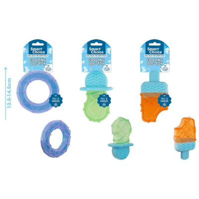 Smart Choice Summer Cooling Rubber Dog Toy