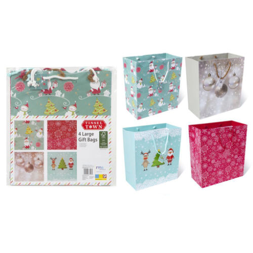 Extra Large Christmas Gift Bags - 2 Pack 71x59 Inch Jumbo Bags | Giant Wrapping Bags For Bikes & Big Gifts