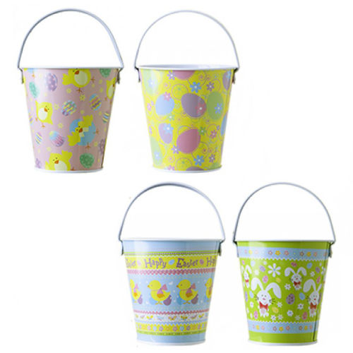 Easter Candy Buckets With Handle Wholesale Easter Products