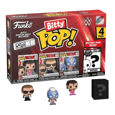 Official Funko Bitty POP! WWE Razor Ramon 4-Pack Vinyl Figures - Surprise Mystery Figure