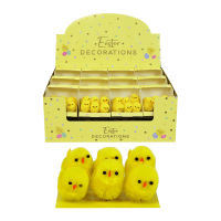 6 Piece Easter Yellow Chicks