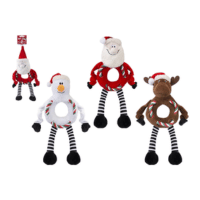 Christmas Rope & Plush Dog Toys