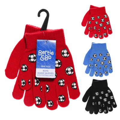 Kids Football Magic Gripper Gloves