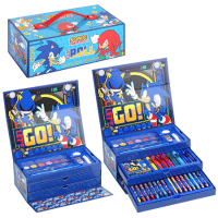 Official Sonic 52 Piece Colouring Case