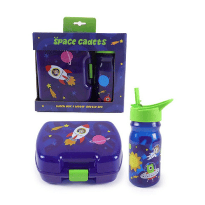 Space Cadet Lunch Box & Water Bottle Set