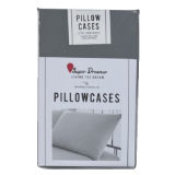 Super Dreamer Pillowcase 2 Pack Charcoal