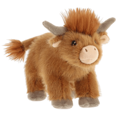 20cm Keeleco Standing Highland Cow