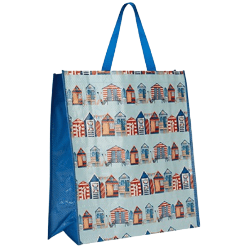 The Homestore Beach Hut Design Shopping Bag